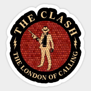 Wall street mafia The Clash Sticker